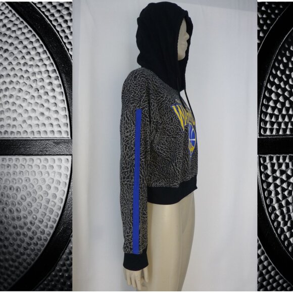Golden State Warriors Cropped Hooded Sweater - Picture 3 of 13